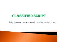 Classified Script ,  PHP Classified Script ,  Readymade Classified Script