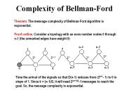 Complexity of Bellman-Ford