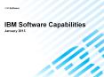 IBM Software Capabilities PowerPoint PPT Presentation