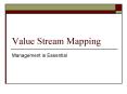 Value Stream Mapping PowerPoint PPT Presentation