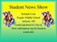 Student News Show PowerPoint PPT Presentation