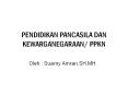 PENDIDIKAN PANCASILA DAN KEWARGANEGARAAN/ PPKN PowerPoint PPT Presentation