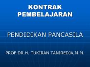 KONTRAK PEMBELAJARAN