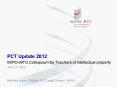 PCT Update 2012 PowerPoint PPT Presentation