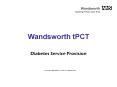 Wandsworth tPCT PowerPoint PPT Presentation
