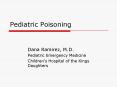 Pediatric Poisoning PowerPoint PPT Presentation