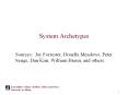 System Archetypes PowerPoint PPT Presentation