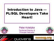 Introduction to Java 