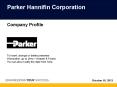Parker Hannifin Corporation PowerPoint PPT Presentation