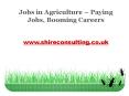 Jobs in Agriculture – Paying Jobs, Booming Careers PowerPoint PPT Presentation