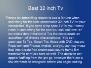 Best 32 Inch Tv Deals