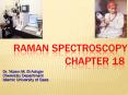 Raman Spectroscopy Chapter 18 PowerPoint PPT Presentation