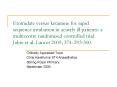 Etomidate versus ketamine for rapid sequence intubation in acutely ill patients: a multicentre randomised controlled trial. Jabre et al. Lancet 2009; 374: 293-300. PowerPoint PPT Presentation