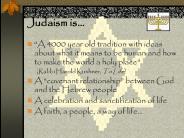 Judaism is