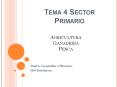 Tema 4 Sector Primario PowerPoint PPT Presentation