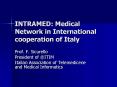 INTRAMED: Medical Network in International cooperation of Italy PowerPoint PPT Presentation