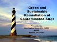 Green and Sustainable Remediation of Contaminated Sites PowerPoint PPT Presentation