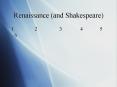 Renaissance (and Shakespeare) PowerPoint PPT Presentation