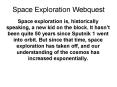 Space Exploration Webquest PowerPoint PPT Presentation