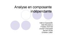 Analyse en composante ind