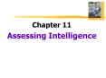 Assessing Intelligence PowerPoint PPT Presentation