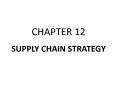 SUPPLY CHAIN STRATEGY PowerPoint PPT Presentation