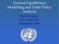 General Equilibrium Modelling and Trade Policy Analysis PowerPoint PPT Presentation