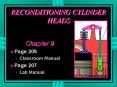 RECONDITIONING CYLINDER HEADS PowerPoint PPT Presentation