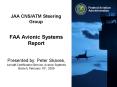 JAA CNS/ATM Steering Group PowerPoint PPT Presentation