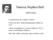Vanessa Stephen Bell
