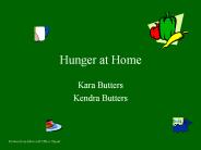 Hunger at Home