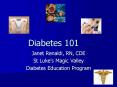 Diabetes 101 PowerPoint PPT Presentation