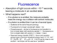 Fluorescence