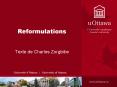 Reformulations PowerPoint PPT Presentation