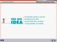 Projectile motion can be described by the horizontal and vertical components of motion. PowerPoint PPT Presentation