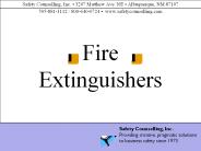 Fire Extinguishers