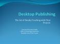 Desktop Publishing