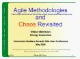 Agile Methodologies and Chaos Revisited PowerPoint PPT Presentation