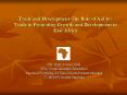 Trade and Development-The Role of Aid for Trade in Promoting Growth and Development in East Africa PowerPoint PPT Presentation