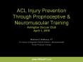 ACL Injury Prevention Through Proprioceptive PowerPoint PPT Presentation