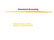 Simulated Annealing