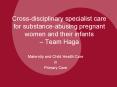 Cross-disciplinary specialist care for substance-abusing pregnant women and their infants  PowerPoint PPT Presentation