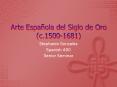 Arte Espa PowerPoint PPT Presentation