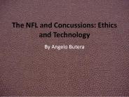 The NFL and Concussions: Ethics and Technology