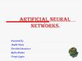ARTIFICIAL NEURAL        networks. PowerPoint PPT Presentation
