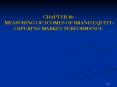 CHAPTER 10: MEASURING OUTCOMES OF BRAND EQUITY: CAPURING MARKET PERFORMANCE PowerPoint PPT Presentation