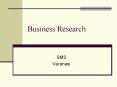 Business Research PowerPoint PPT Presentation