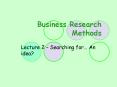 Business Research Methods PowerPoint PPT Presentation