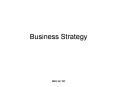 Business Strategy PowerPoint PPT Presentation
