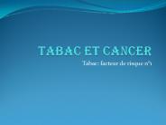 TABAC ET CANCER